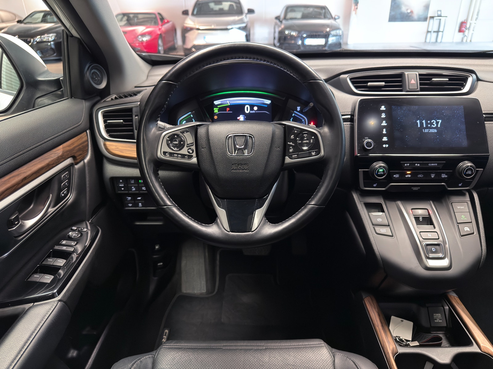 Honda CR-V Hybrid AWD E-CVT Executive|Panorama|Drag|HuD|Värmare 2019 - miniatyr 11