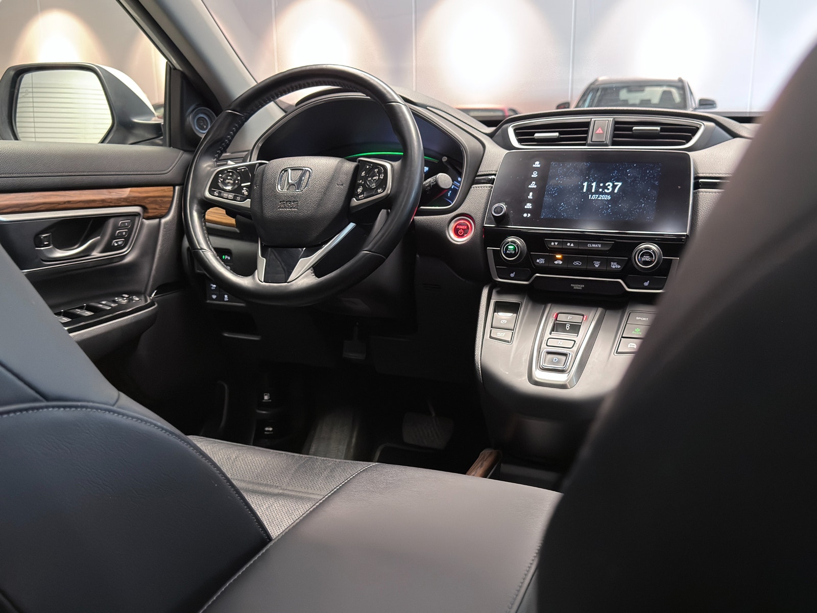 Honda CR-V Hybrid AWD E-CVT Executive|Panorama|Drag|HuD|Värmare 2019 - miniatyr 19