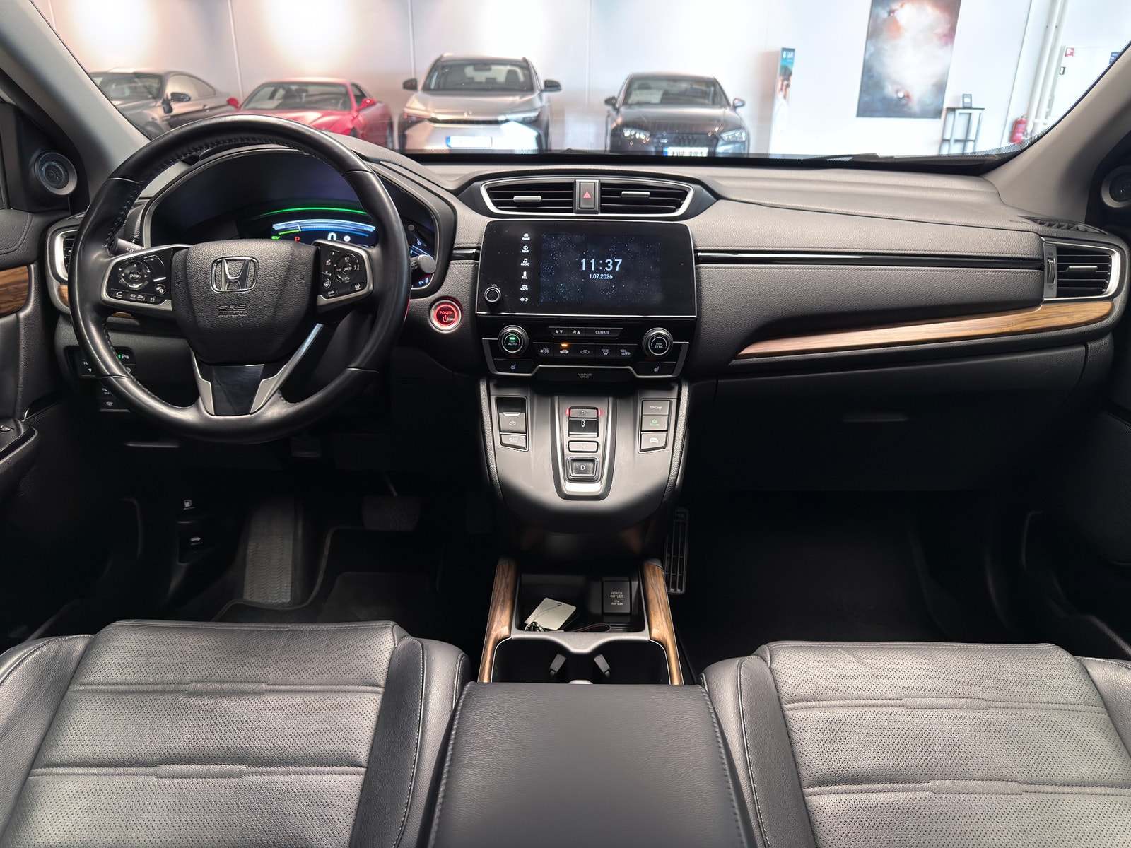Honda CR-V Hybrid AWD E-CVT Executive|Panorama|Drag|HuD|Värmare 2019 - miniatyr 10