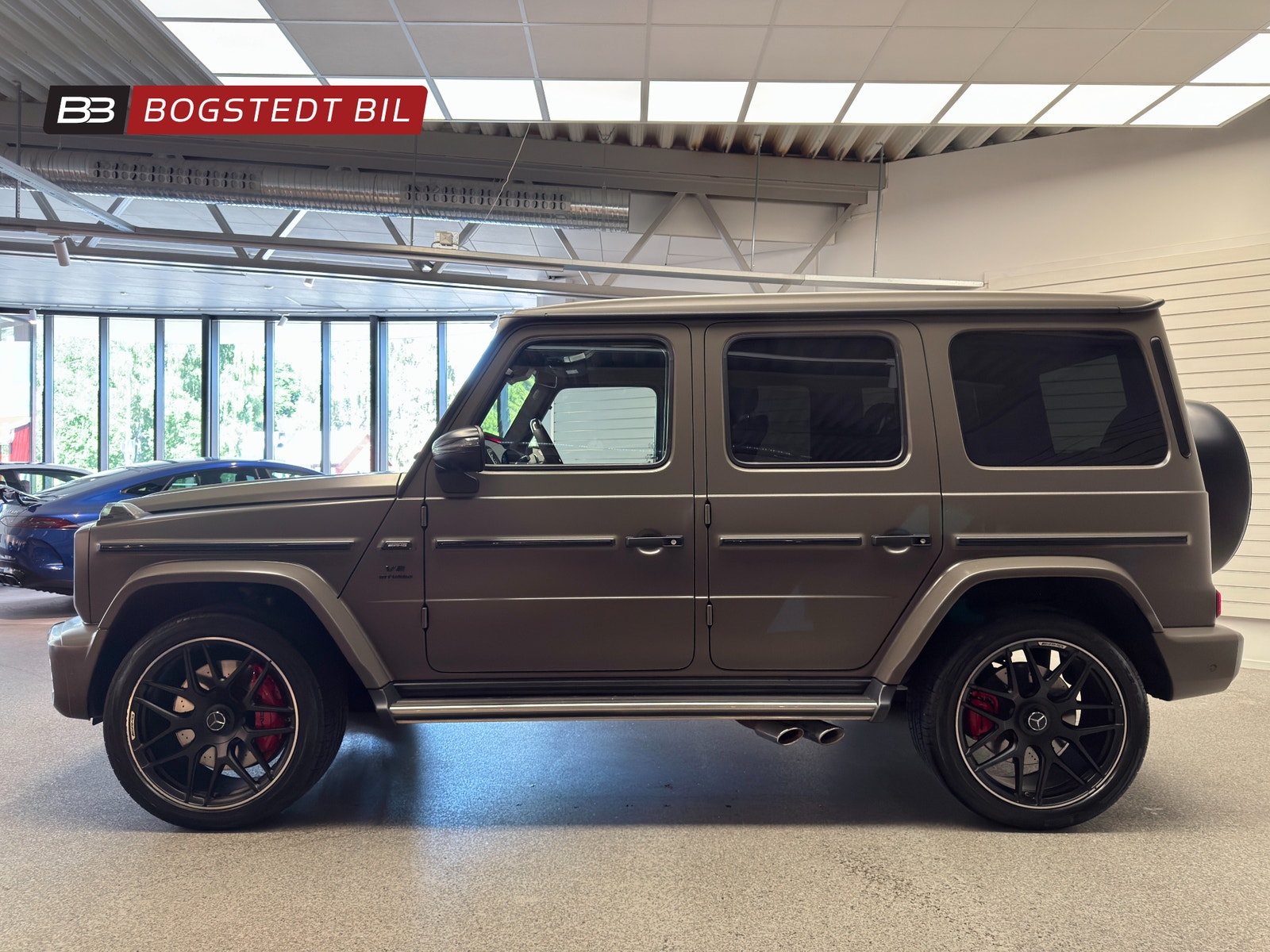 Mercedes-Benz AMG G 63 Manufaktur | Multikonturstolar | Burmester 3D 2023 - miniatyr 4
