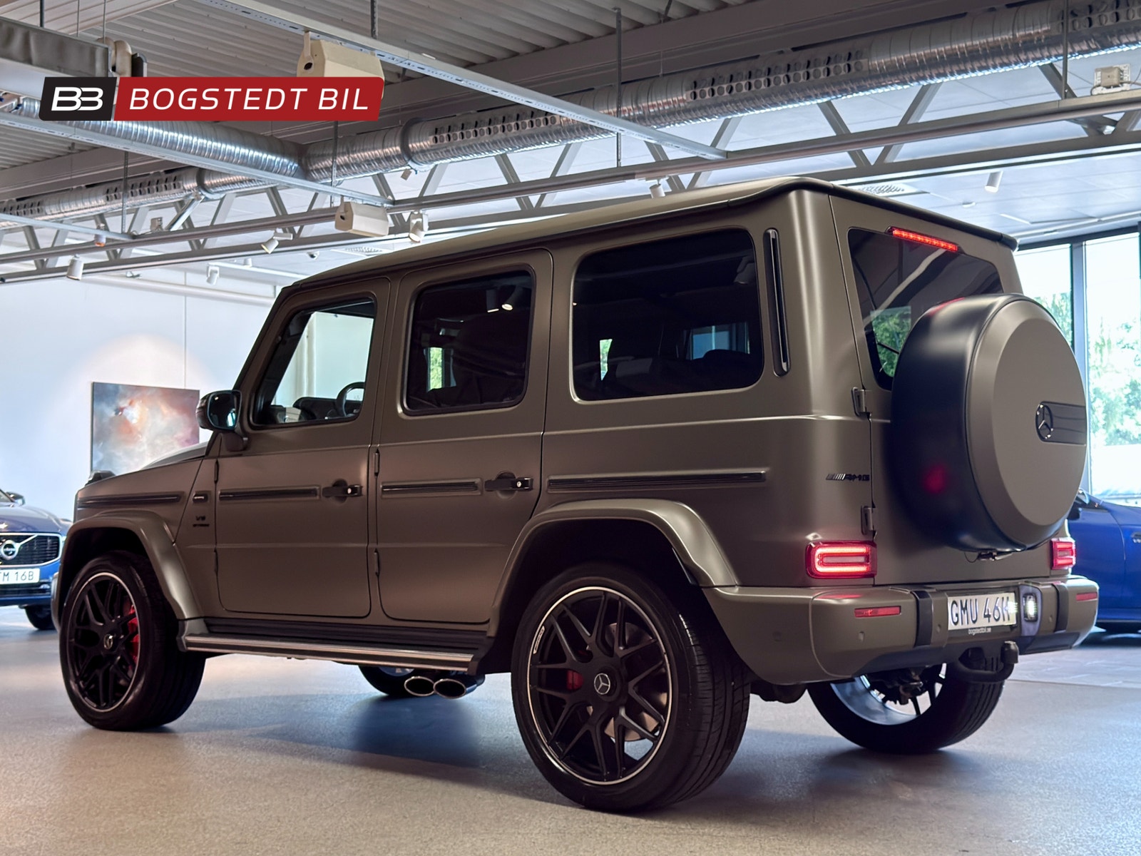 Mercedes-Benz AMG G 63 Manufaktur | Multikonturstolar | Burmester 3D 2023 - miniatyr 5