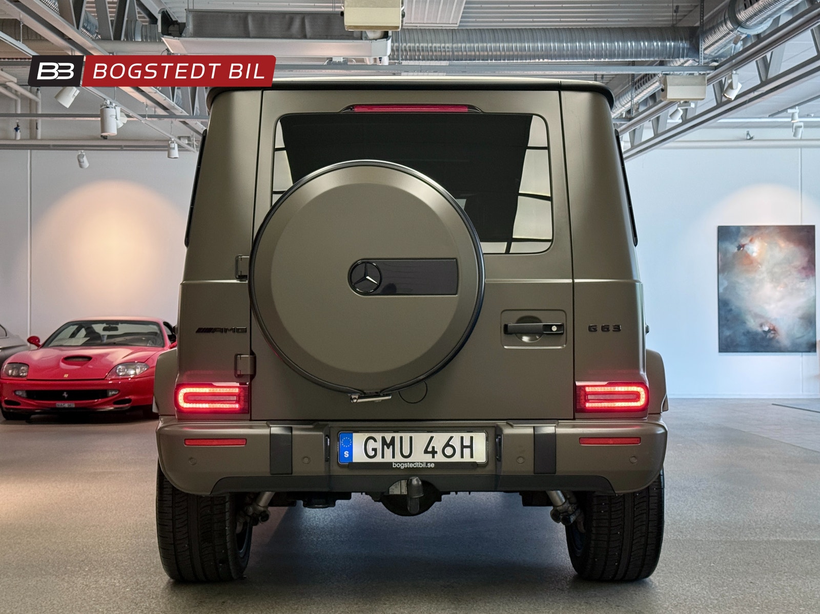 Mercedes-Benz G63 AMG Manufaktur | Multikonturstolar | Burmester 3D 2023 - miniatyr 6