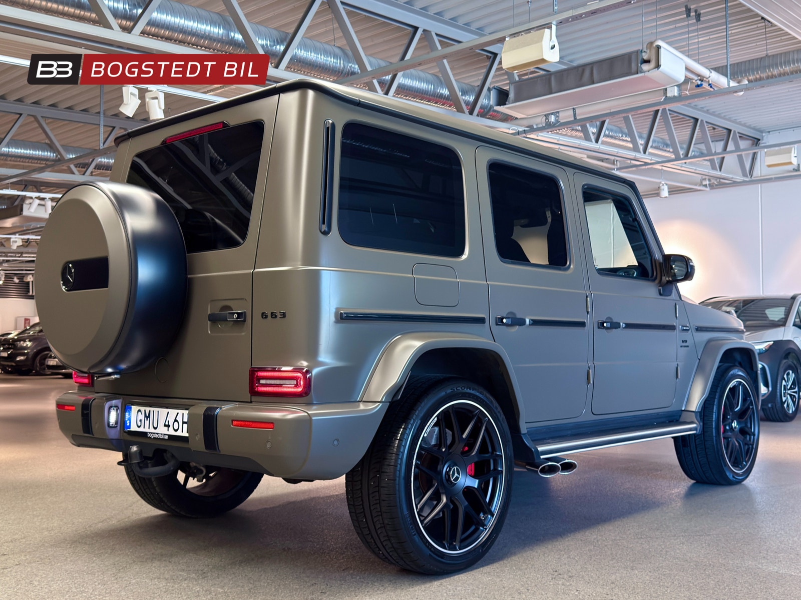 Mercedes-Benz AMG G 63 Manufaktur | Multikonturstolar | Burmester 3D 2023 - miniatyr 7