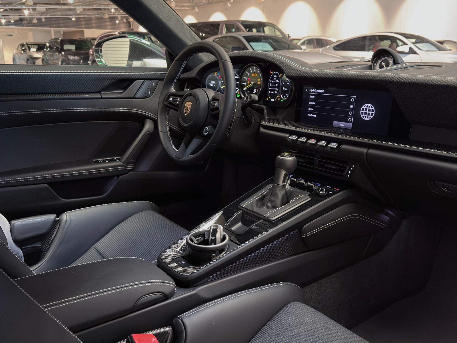 Porsche 911 GT3 Touring 992 PDK 510hk | Skalstolar | Kolfibertak 2023 - miniatyr 26