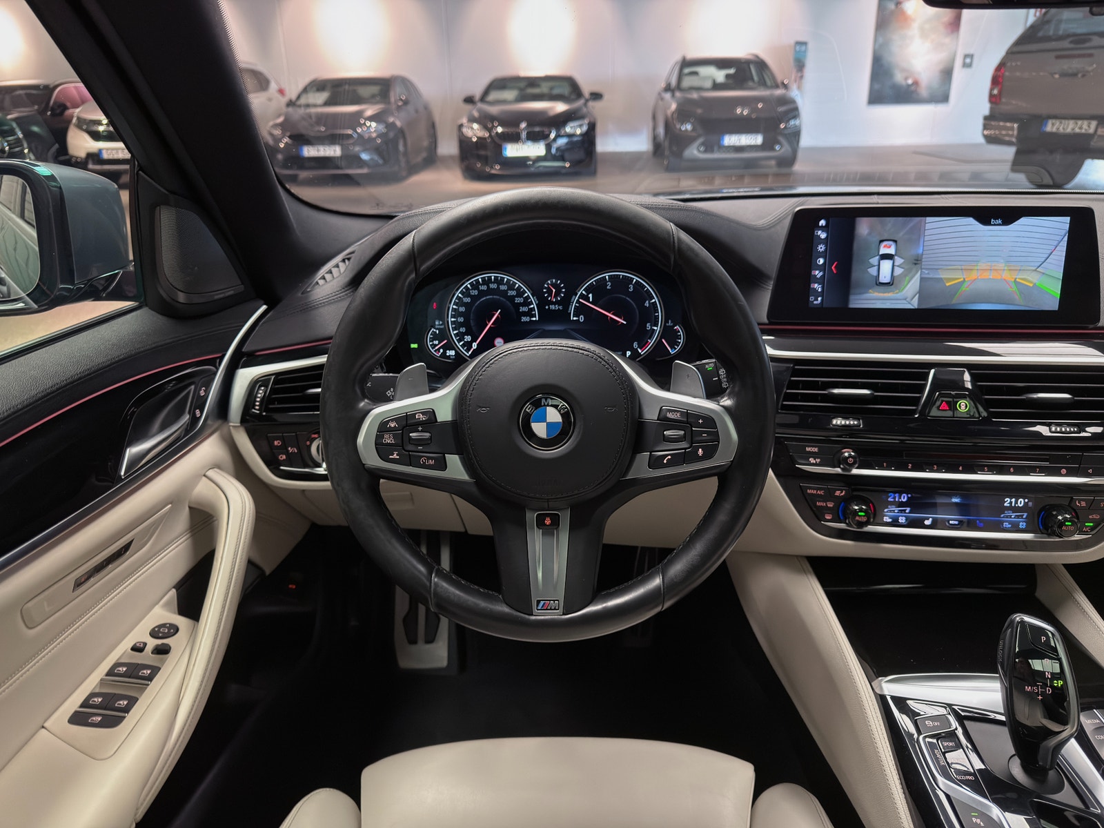 BMW 530d 530D xDrive Touring M Sport |Innovation Edition|Pano|H/K|HUD 2018 - miniatyr 12