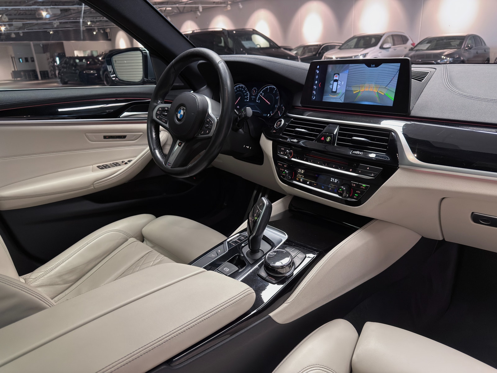 BMW 530D xDrive Touring M Sport |Innovation Edition|Pano|H/K|HUD 2018 - miniatyr 20