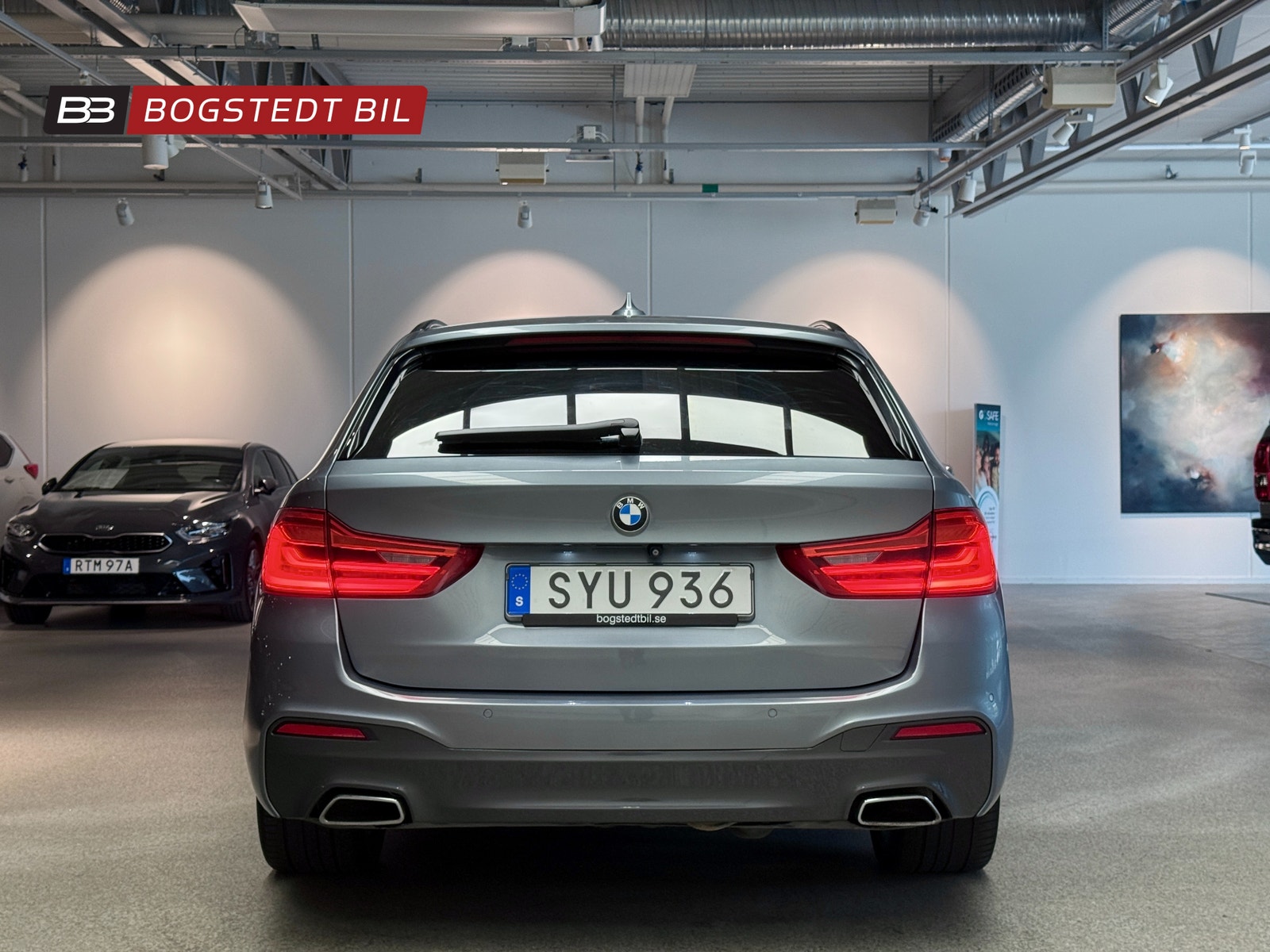 BMW 530D xDrive Touring M Sport |Innovation Edition|Pano|H/K|HUD 2018 - miniatyr 6