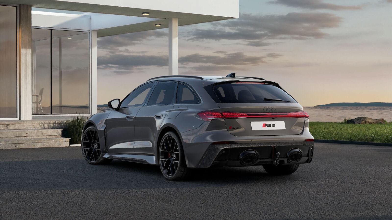 Audi RS5 Avant MOMS Keramiska Kamouflage Sport-paket Pano HuD 2026 - miniatyr 4