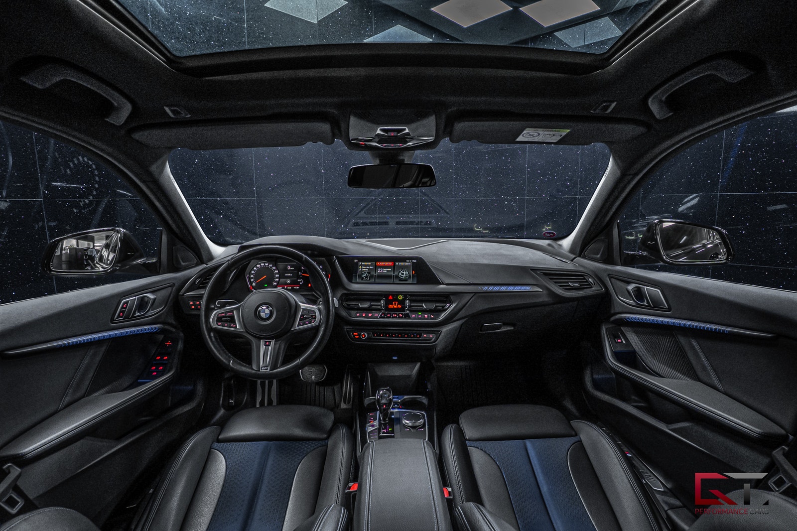 BMW 118i 118I M-Sport Pano Sportstolar Sportchassi Uppvärmd Ratt 2021 - miniatyr 11