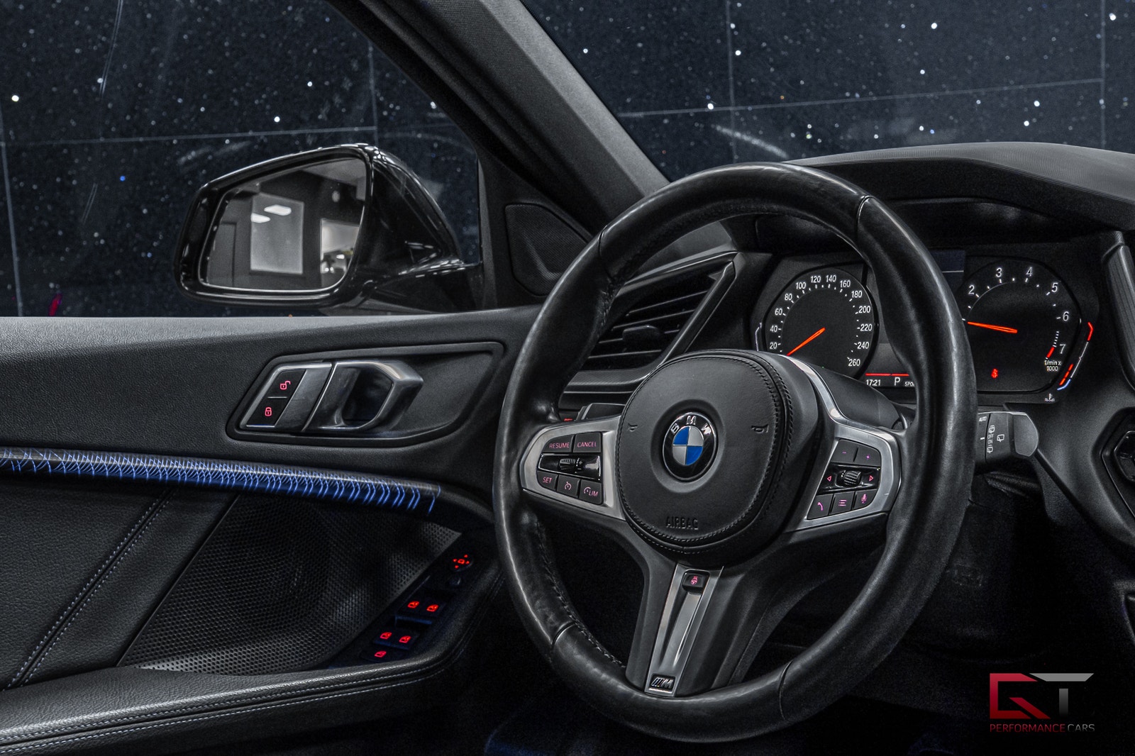 BMW 118i 118I M-Sport Pano Sportstolar Sportchassi Uppvärmd Ratt 2021 - miniatyr 15