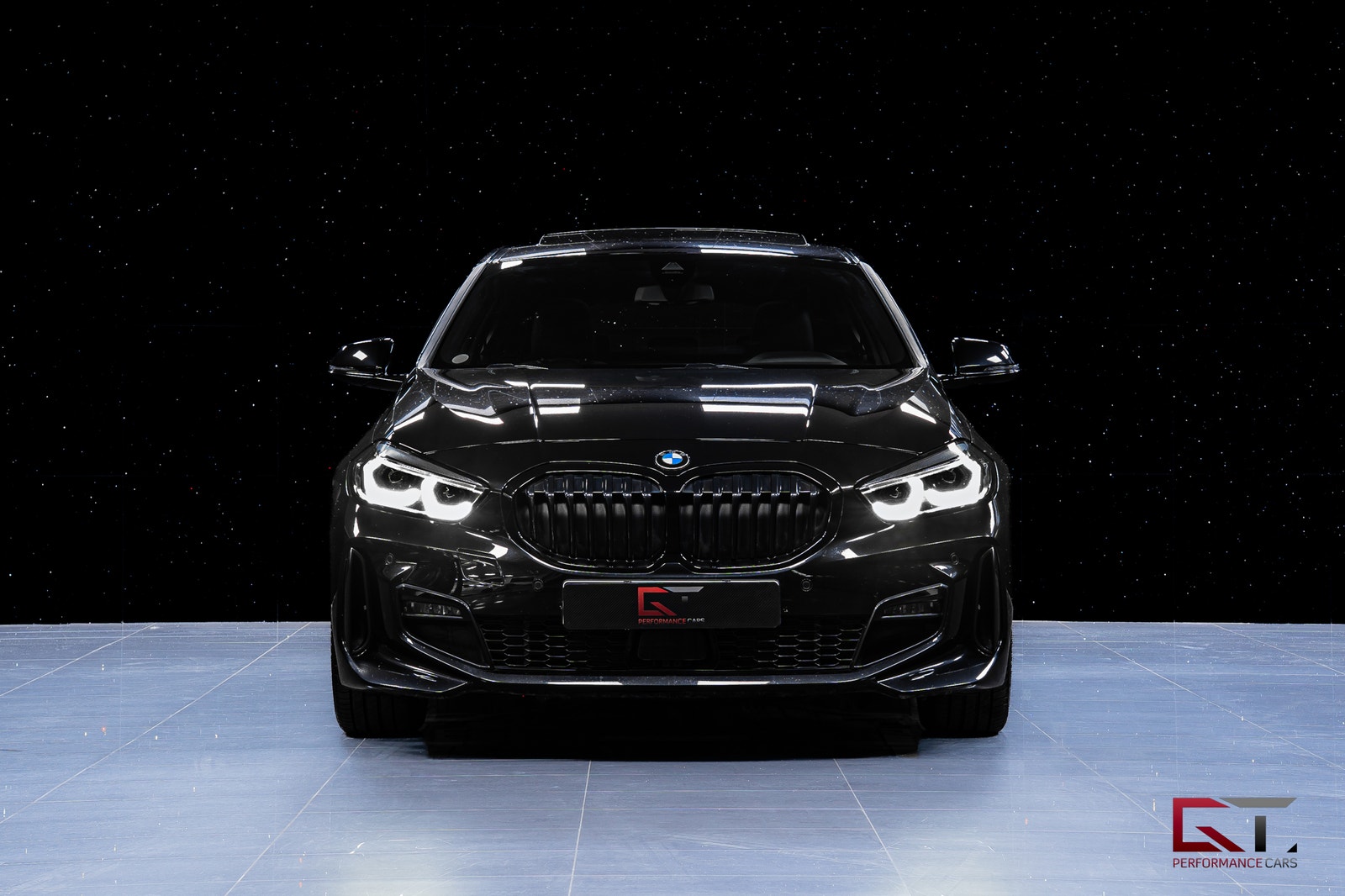 BMW 118i 118I M-Sport Pano Sportstolar Sportchassi Uppvärmd Ratt 2021 - miniatyr 3