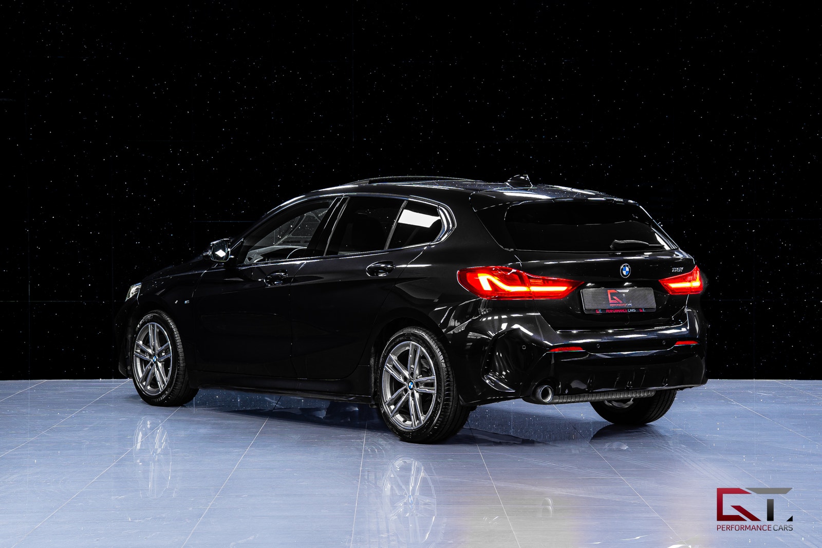 BMW 118i 118I M-Sport Pano Sportstolar Sportchassi Uppvärmd Ratt 2021 - miniatyr 6