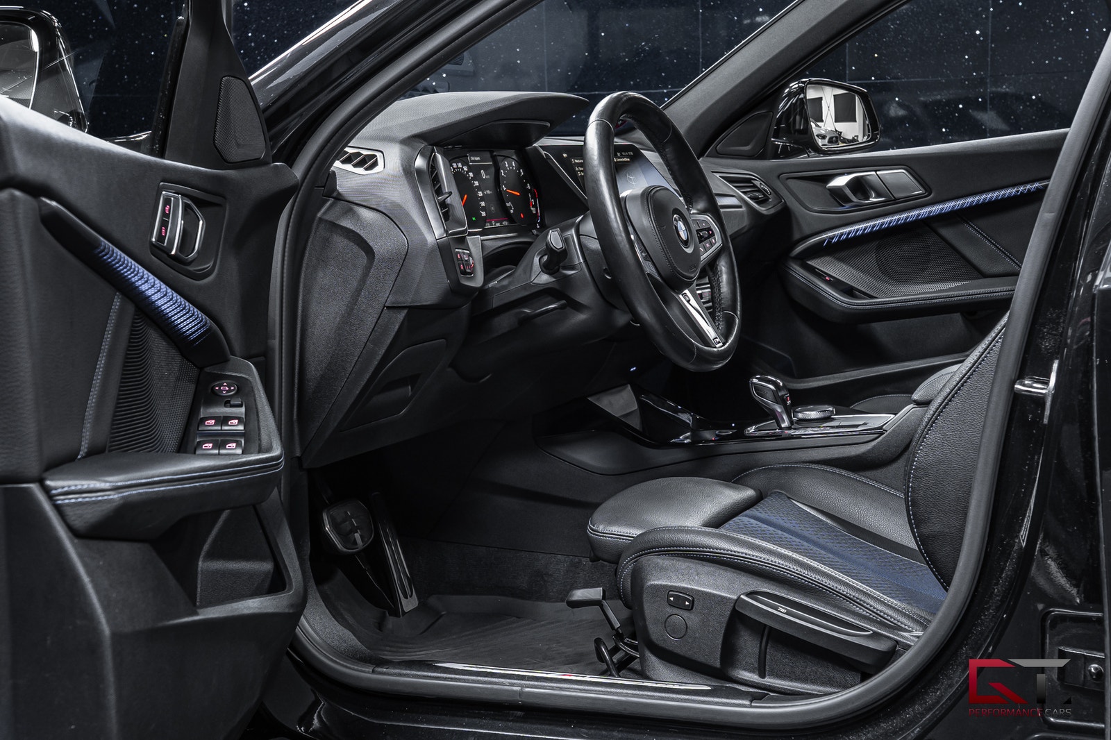 BMW 118i 118I M-Sport Pano Sportstolar Sportchassi Uppvärmd Ratt 2021 - miniatyr 8