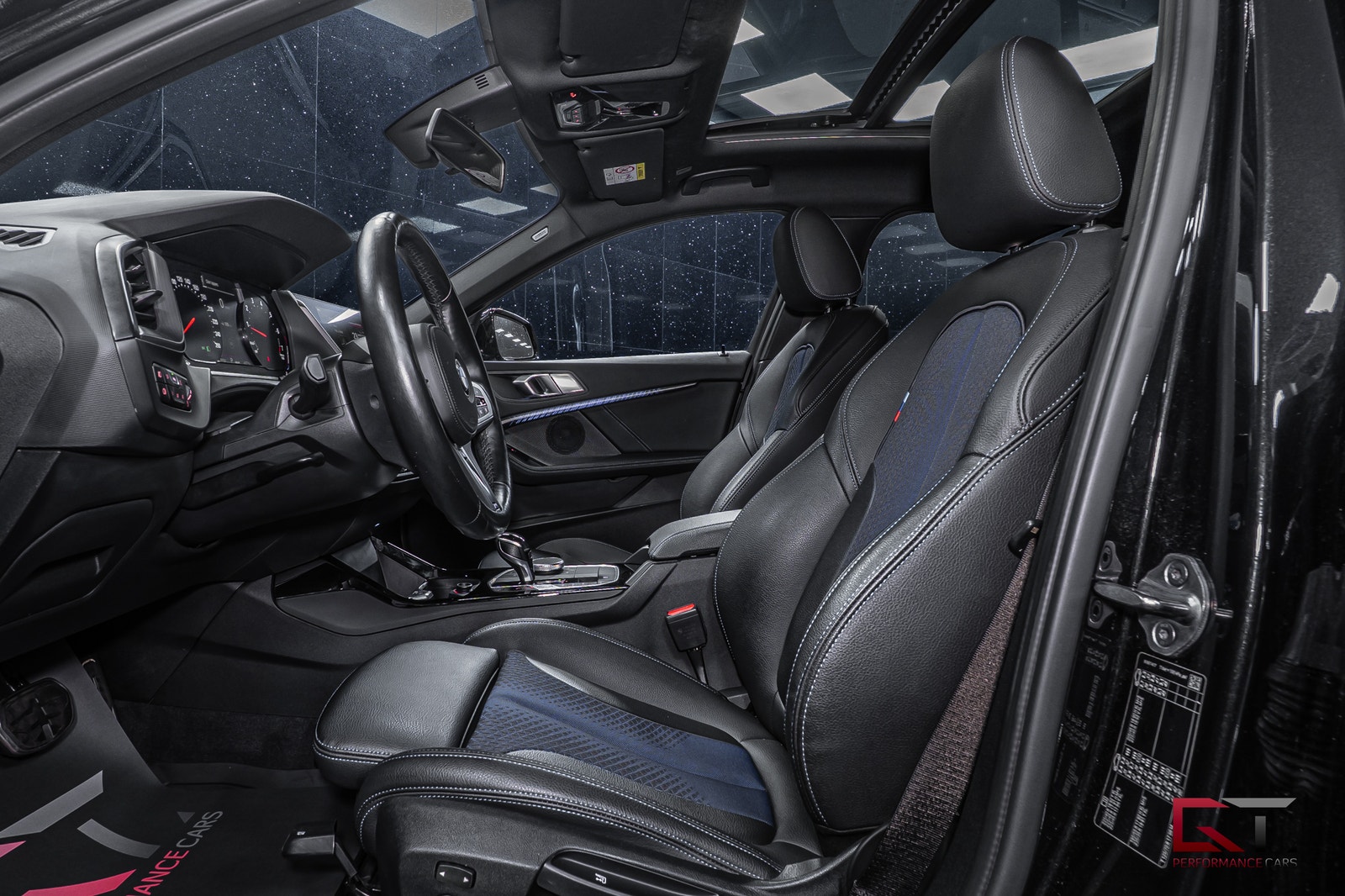 BMW 118i 118I M-Sport Pano Sportstolar Sportchassi Uppvärmd Ratt 2021 - miniatyr 10