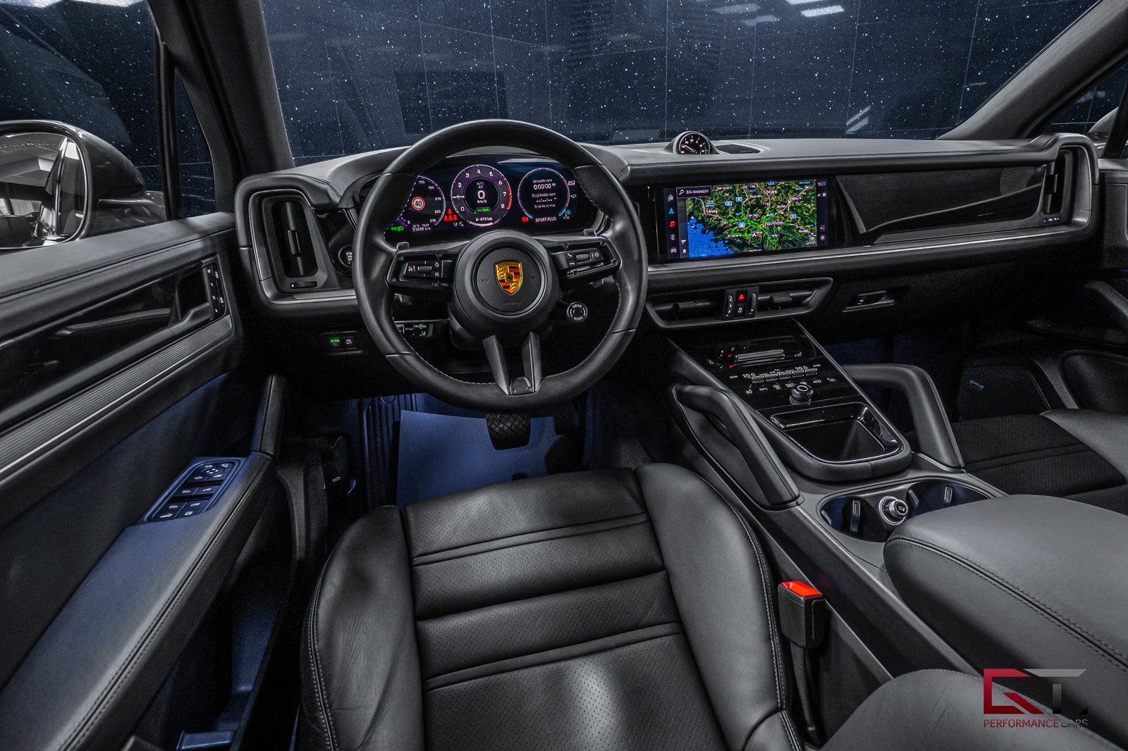Porsche Cayenne E-Hyb 2025 MOMS SportDesign 22" Pano 18-vägs HuD Drag 2025 - miniatyr 11