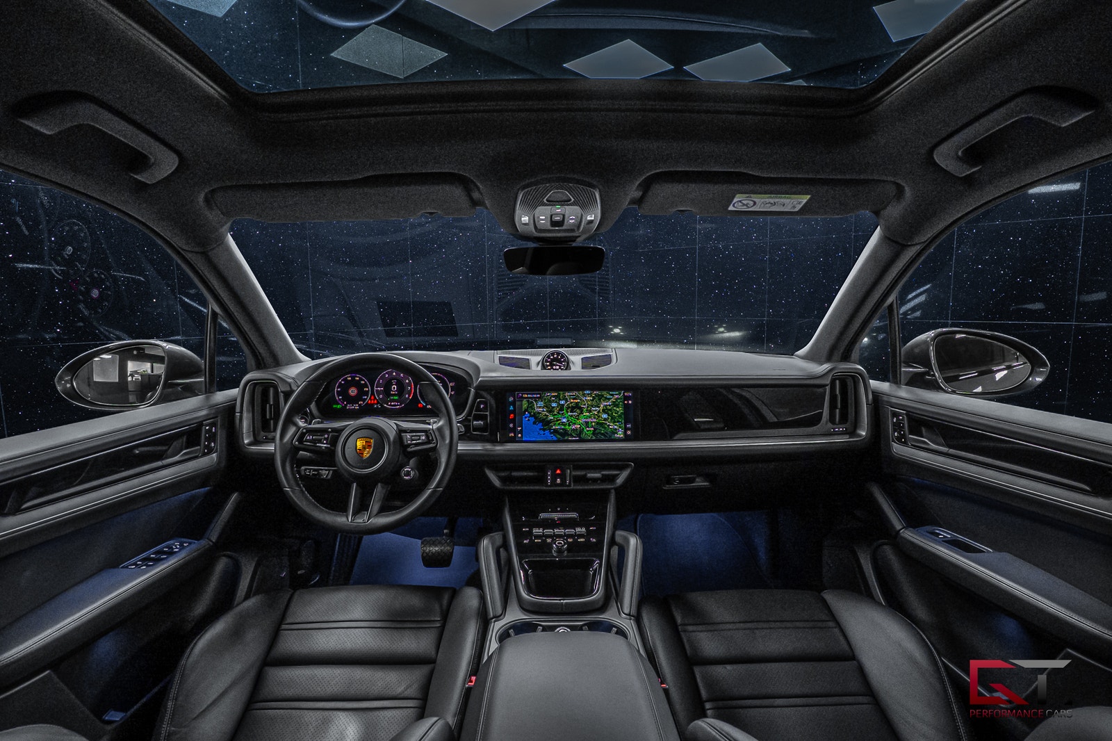 Porsche Cayenne E-Hyb 2025 MOMS SportDesign 22" Pano 18-vägs HuD Drag 2025 - miniatyr 16