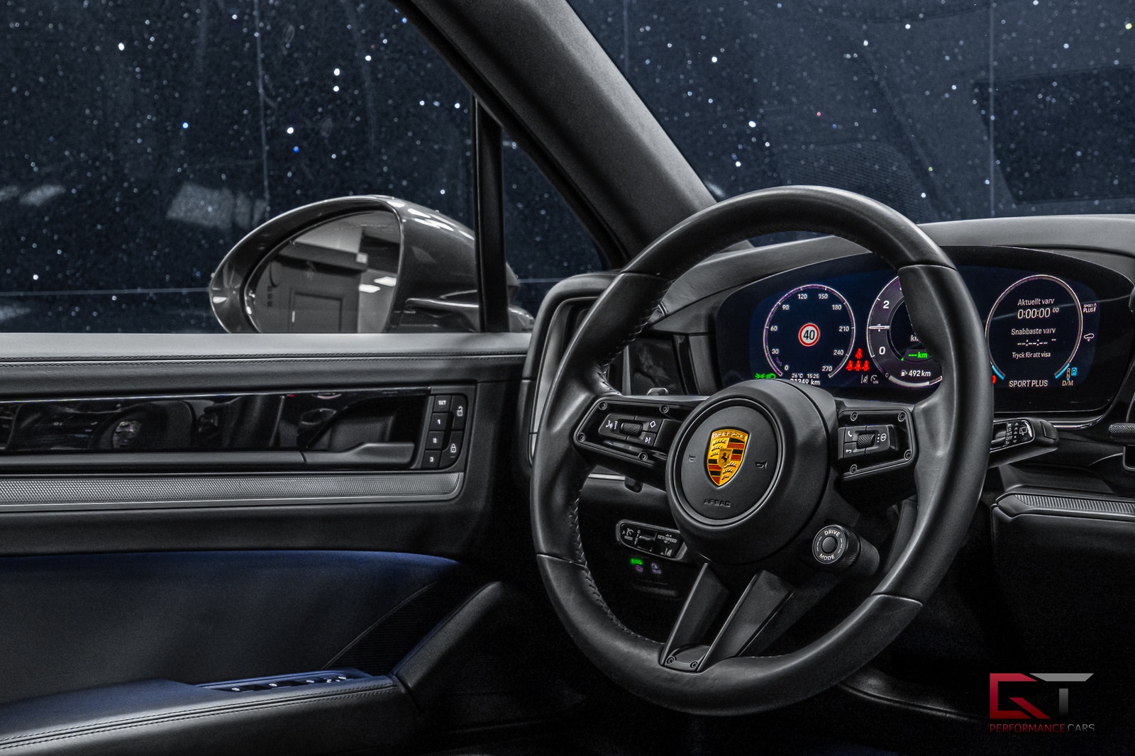 Porsche Cayenne E-Hyb 2025 MOMS SportDesign 22" Pano 18-vägs HuD Drag 2025 - miniatyr 19