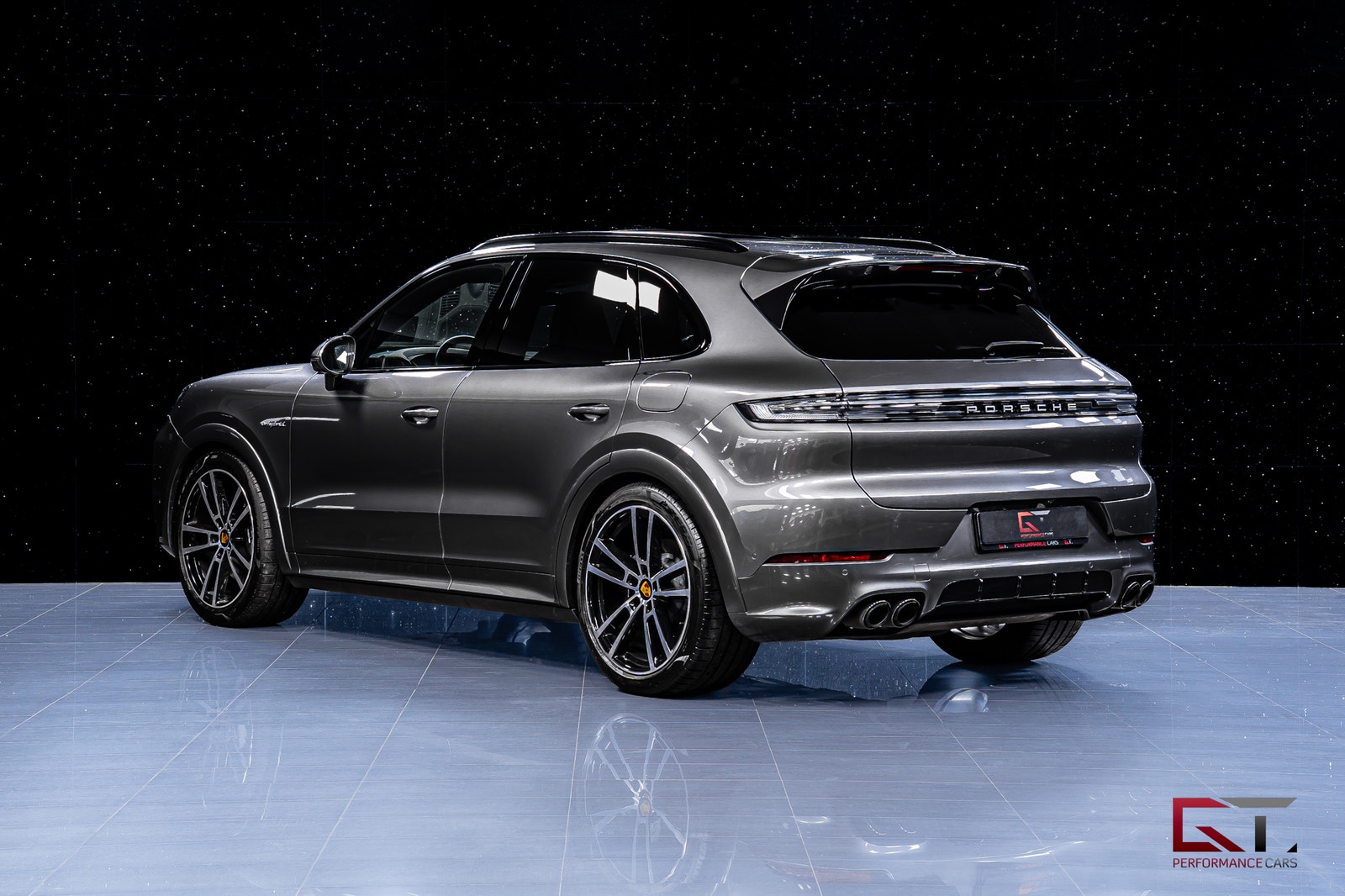 Porsche Cayenne E-Hyb 2025 MOMS SportDesign 22" Pano 18-vägs HuD Drag 2025 - miniatyr 6