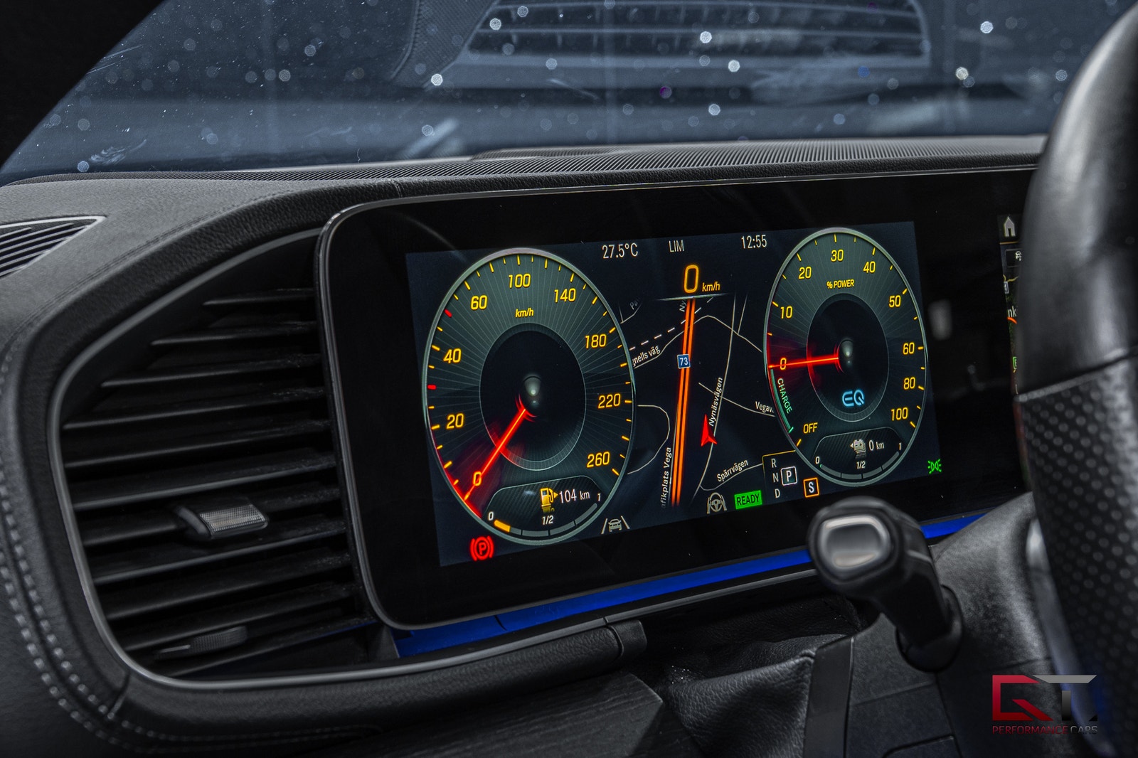Mercedes-Benz GLE350 de de 4M Coupé AMG Pano ACC Drag Luftfjädring Bur HuD 2021 - miniatyr 11