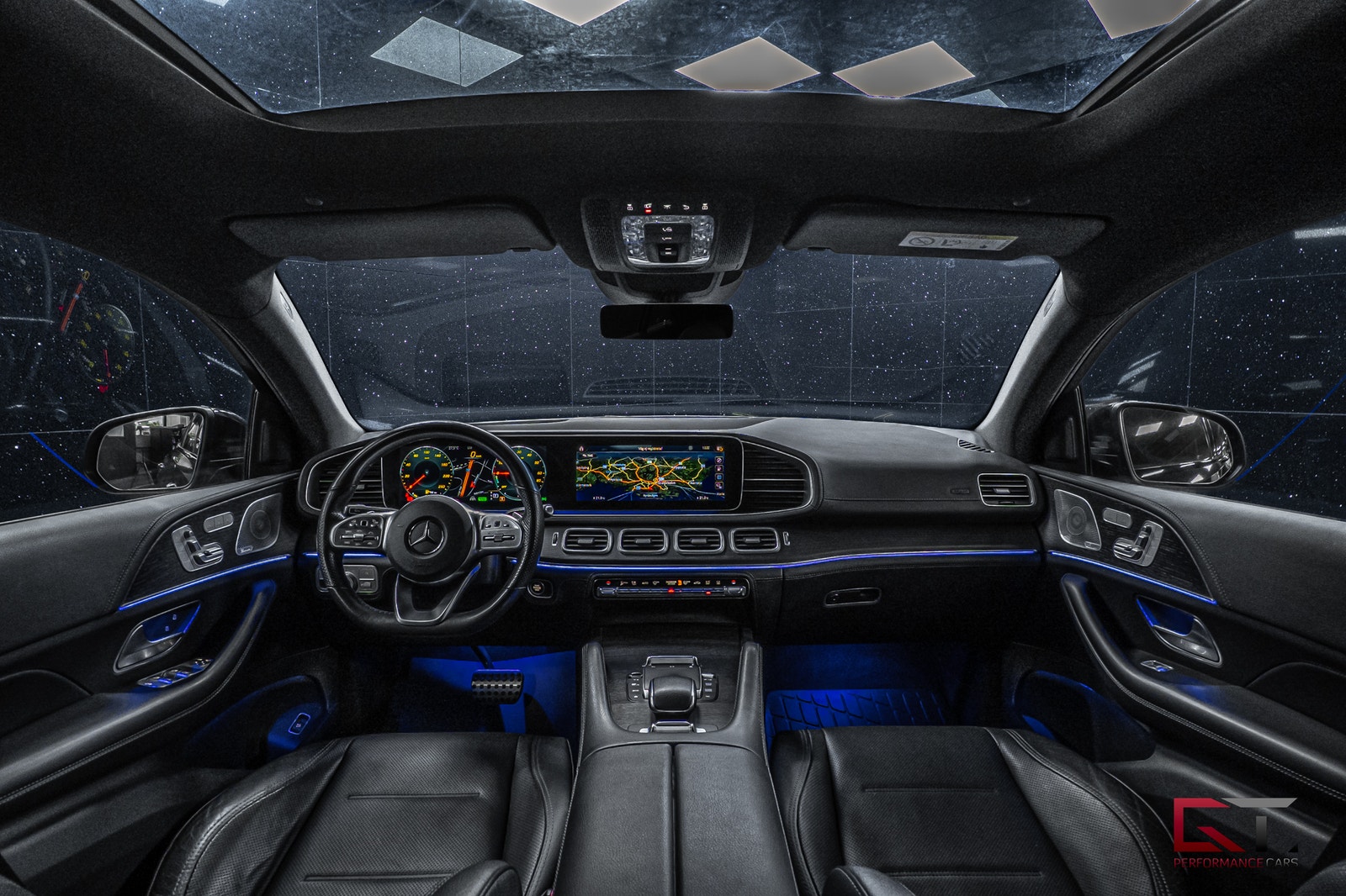 Mercedes-Benz GLE350 de de 4M Coupé AMG Pano ACC Drag Luftfjädring Bur HuD 2021 - miniatyr 15
