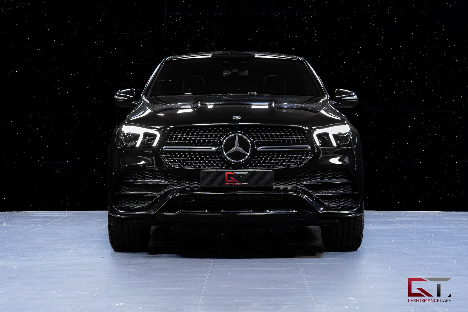 Mercedes-Benz GLE350 de de 4M Coupé AMG Pano ACC Drag Luftfjädring Bur HuD 2021 - miniatyr 3