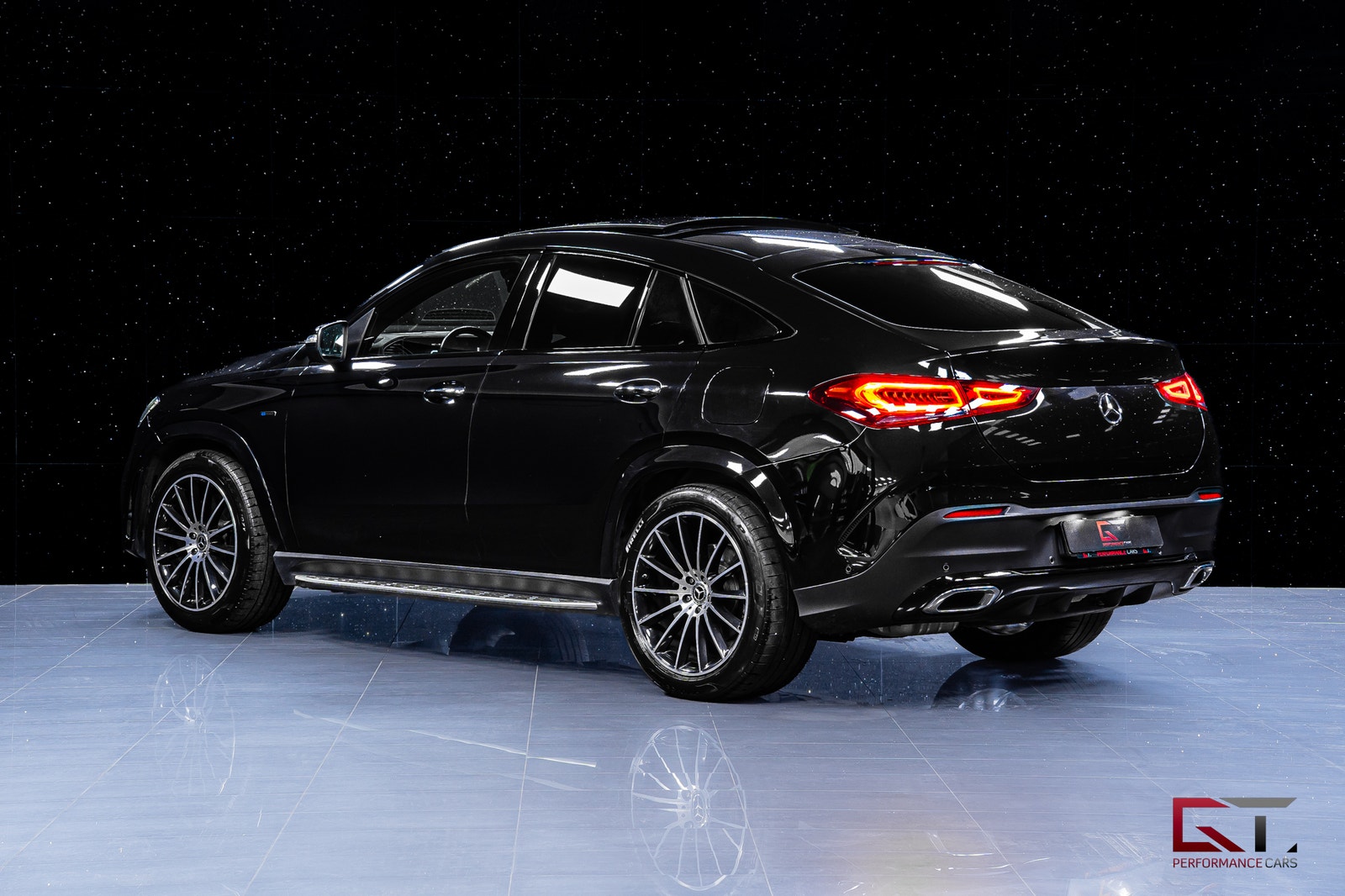 Mercedes-Benz GLE350 de de 4M Coupé AMG Pano ACC Drag Luftfjädring Bur HuD 2021 - miniatyr 6