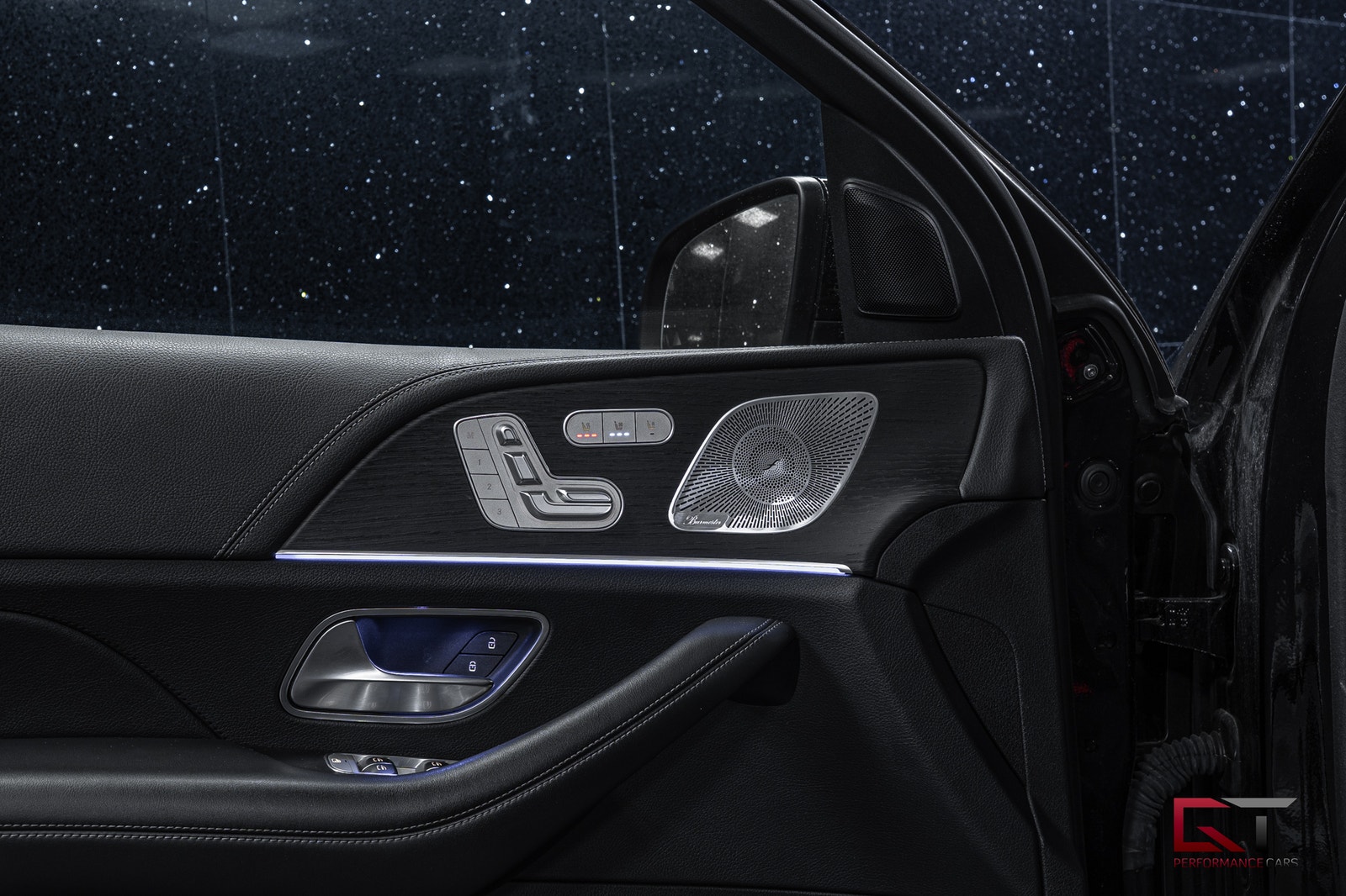 Mercedes-Benz GLE350 de de 4M Coupé AMG Pano ACC Drag Luftfjädring Bur HuD 2021 - miniatyr 9