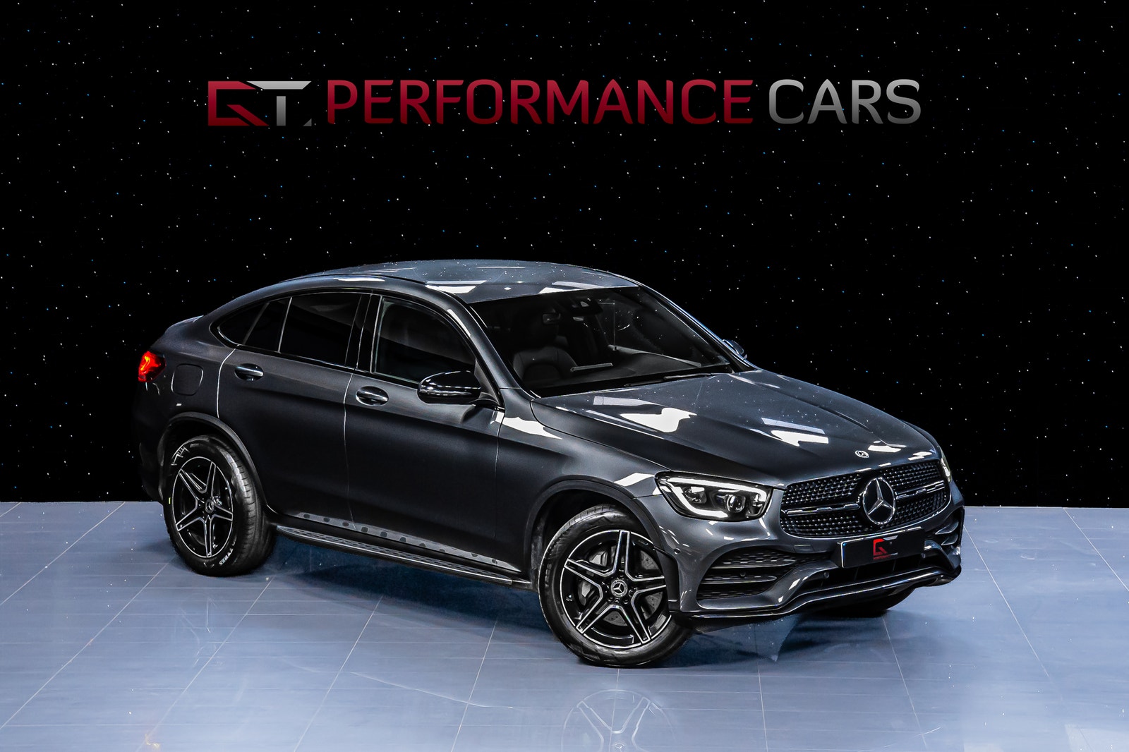 Mercedes-Benz GLC220 d 4M Coupé AMG Cockpit Drag Värmare Matrix Akustikglas