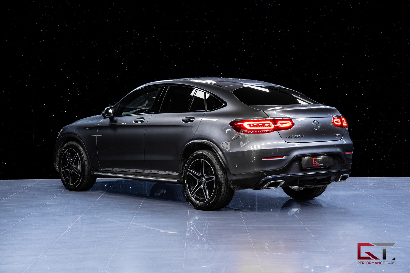 Mercedes-Benz GLC220 d 4M Coupé AMG Cockpit Drag Värmare Matrix Akustikglas 2020 - miniatyr 6