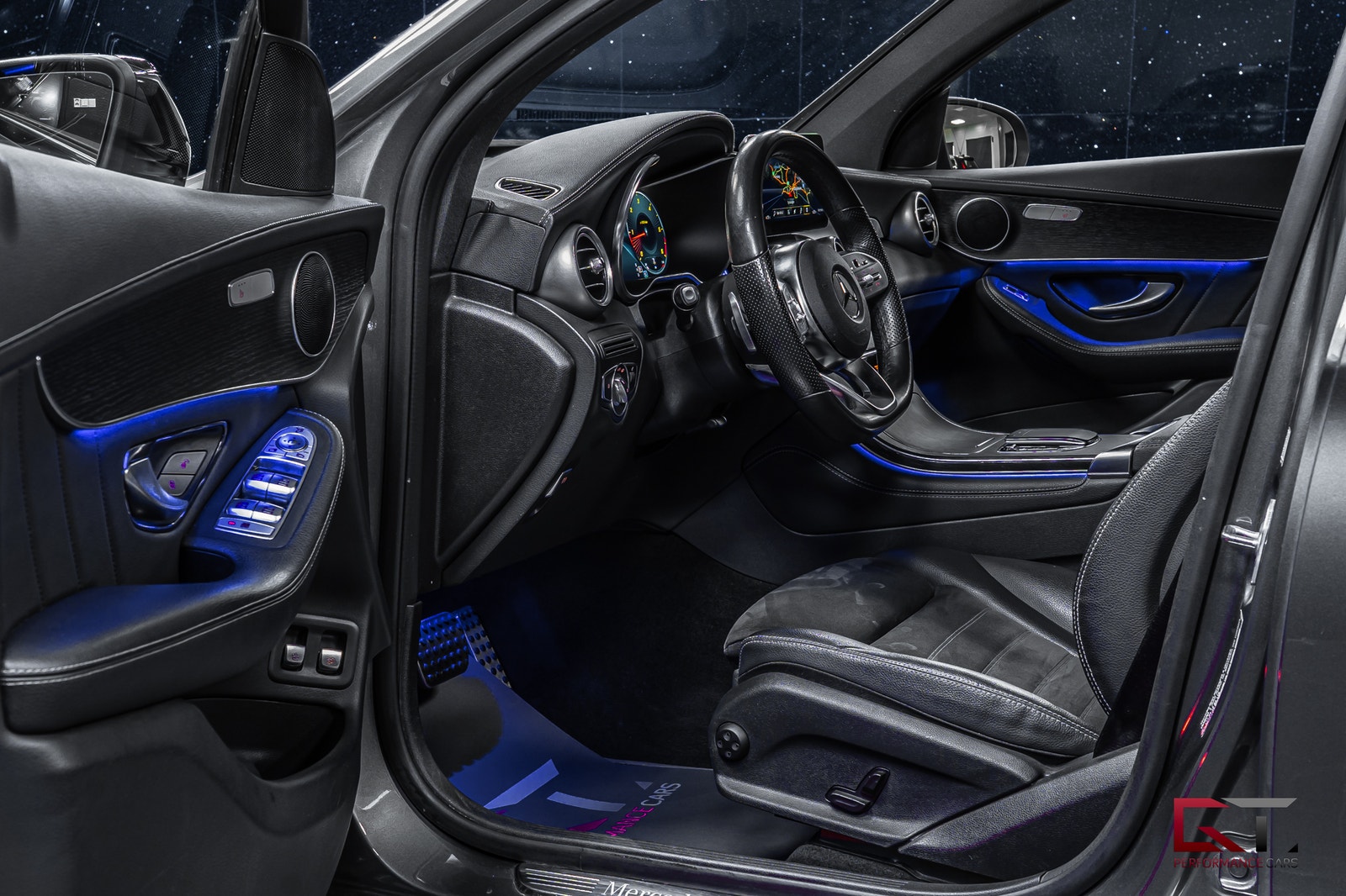 Mercedes-Benz GLC220 d 4M Coupé AMG Cockpit Drag Värmare Matrix Akustikglas 2020 - miniatyr 8