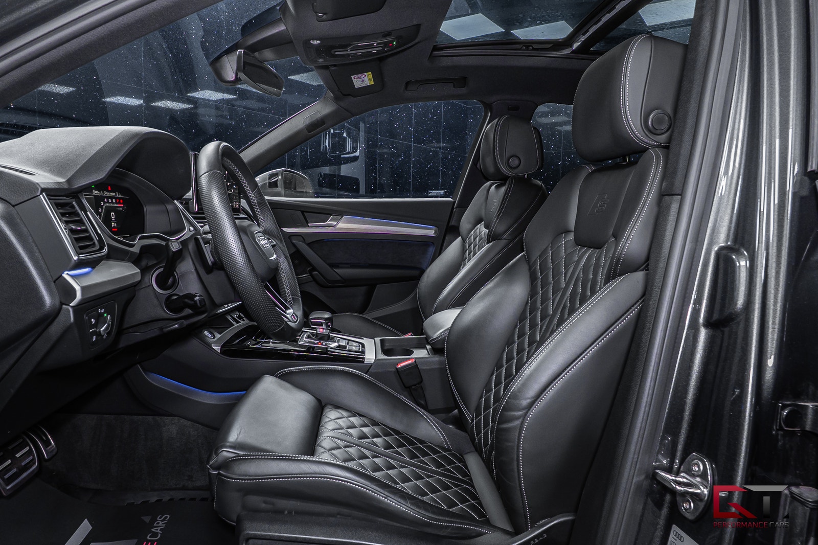 Audi Q5 SB 45 Q S-Line MOMS Pano Luftfjädring 21" B&O-3D Drag 2023 - miniatyr 14