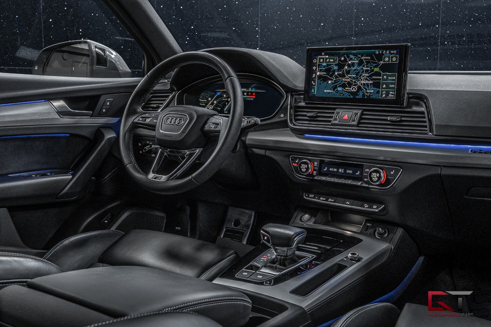 Audi Q5 SB 45 Q S-Line MOMS Pano Luftfjädring 21" B&O-3D Drag 2023 - miniatyr 18
