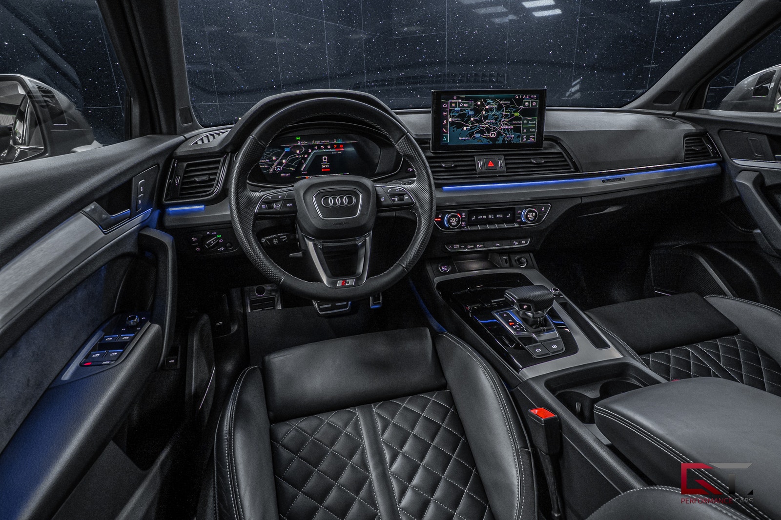 Audi Q5 SB 45 Q S-Line MOMS Pano Luftfjädring 21" B&O-3D Drag 2023 - miniatyr 10