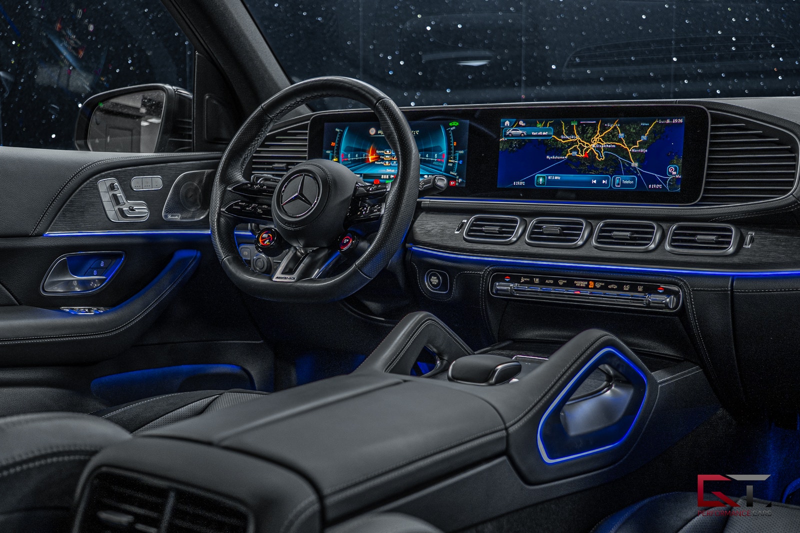 Mercedes-Benz GLE53 53 AMG HYBRID MOMS 22" Pano Massage Drag ACC HuD 2025 - miniatyr 18