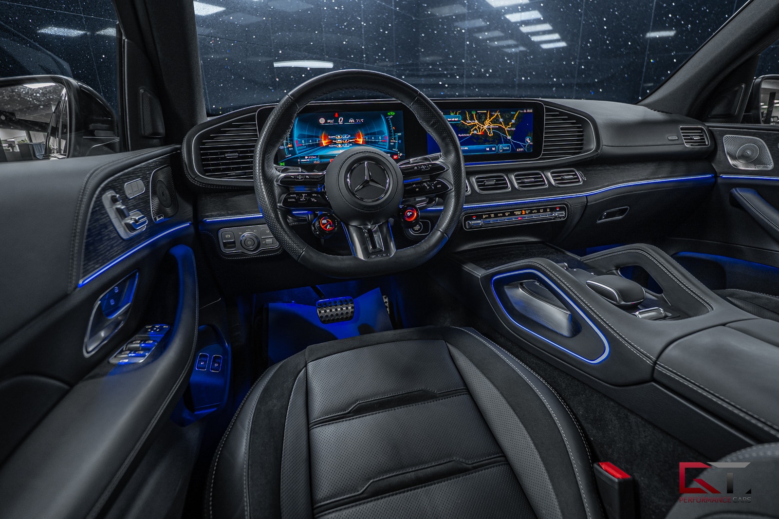 Mercedes-Benz GLE53 53 AMG HYBRID MOMS 22" Pano Massage Drag ACC HuD 2025 - miniatyr 10