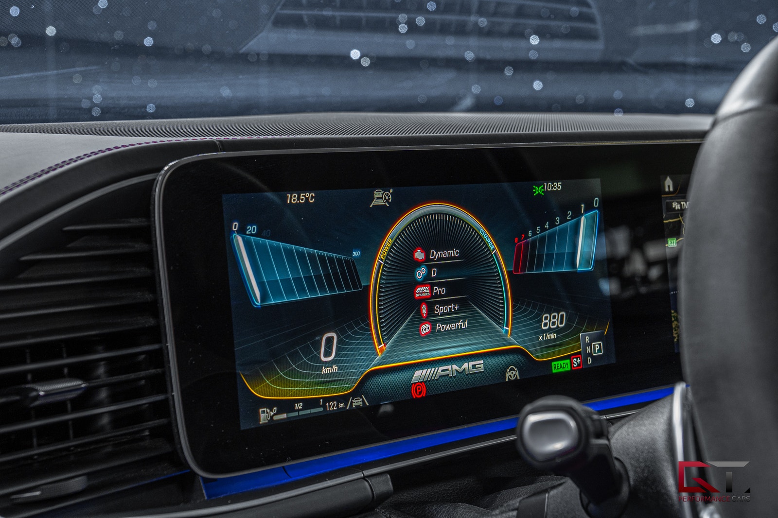 Mercedes-Benz GLE63 GLE 63 S AMG Pano Drag Värmare ACC 21" Bur Luftfjädring Matrix 2021 - miniatyr 10