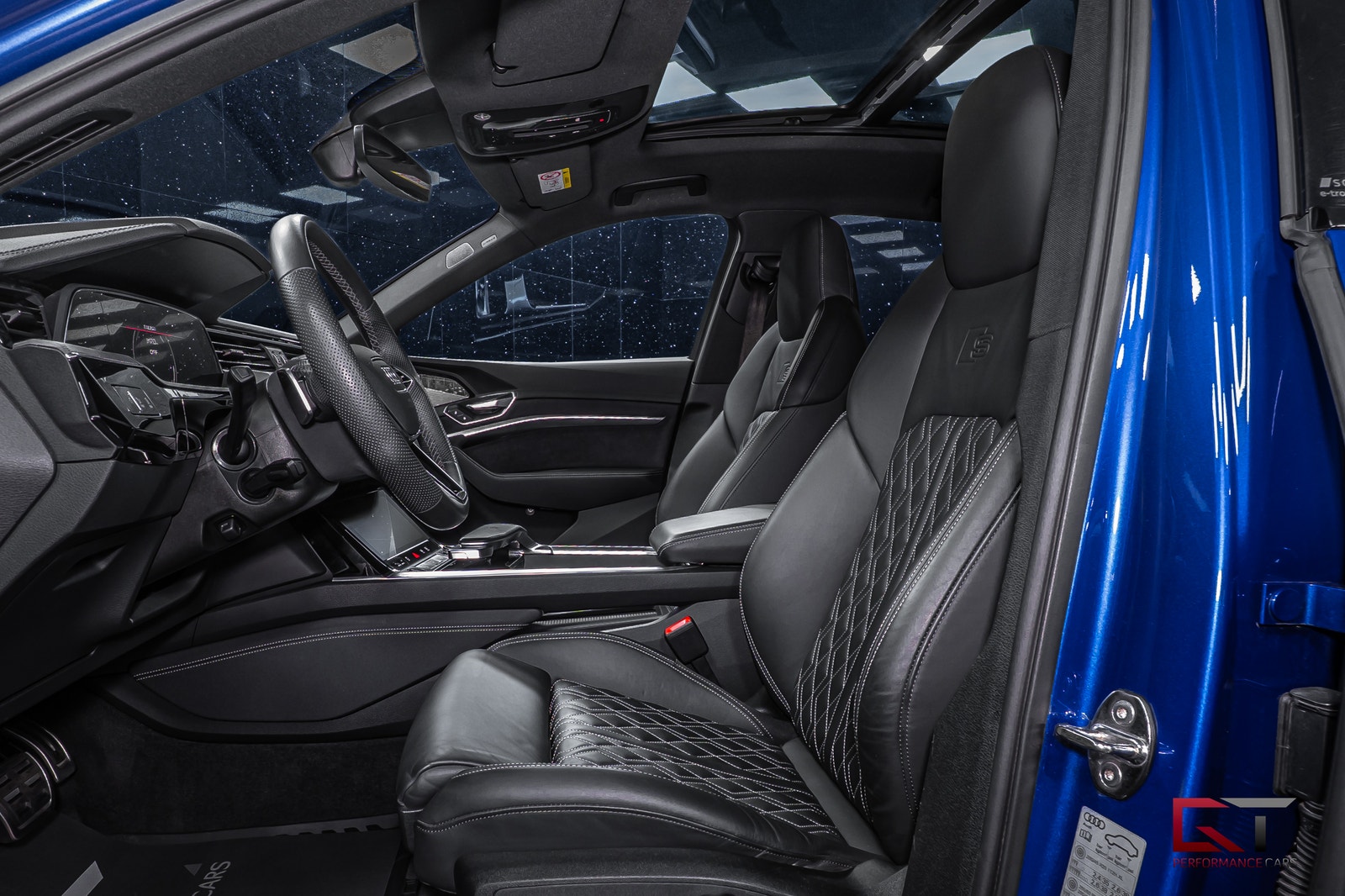 Audi SQ8 e-tron SB E-Tron Ultra Blue 21" Pano B&O Drag Matrix SoftClo 2024 - miniatyr 14