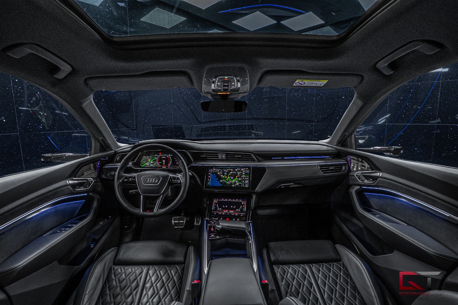 Audi SQ8 e-tron SB E-Tron Ultra Blue 21" Pano B&O Drag Matrix SoftClo 2024 - miniatyr 16
