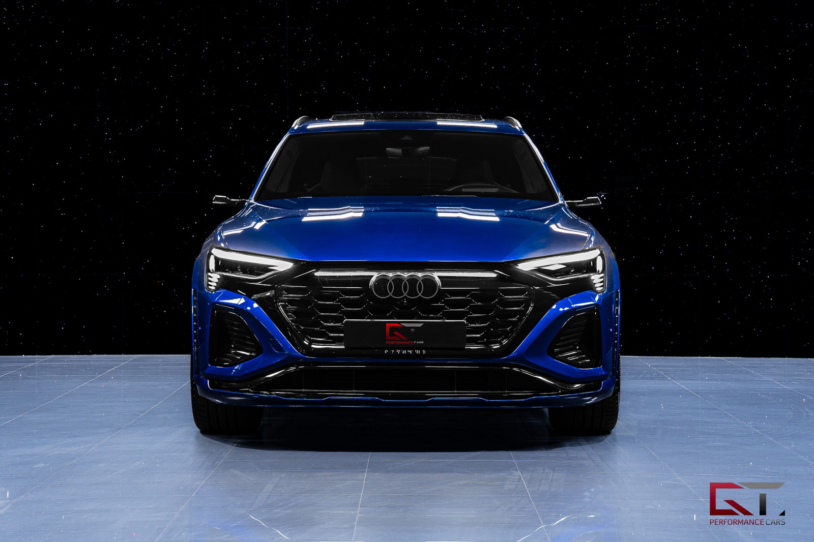 Audi SQ8 e-tron SB E-Tron Ultra Blue 21" Pano B&O Drag Matrix SoftClo 2024 - miniatyr 3
