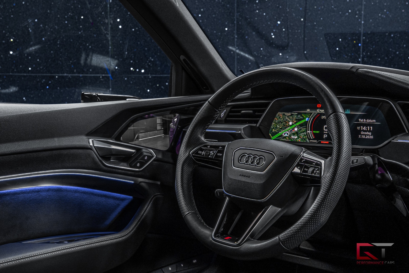 Audi SQ8 e-tron SB E-Tron Ultra Blue 21" Pano B&O Drag Matrix SoftClo 2024 - miniatyr 21
