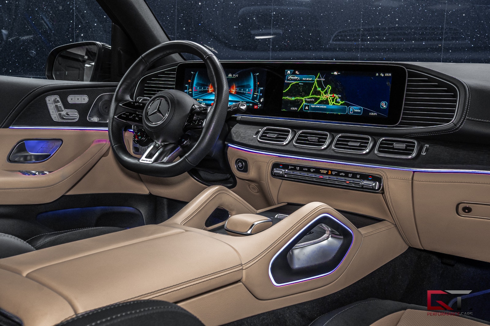 Mercedes-Benz GLE 53 AMG HYBRID MOMS 22" Pano Massage Drag ACC Soft Close 2025 - miniatyr 17