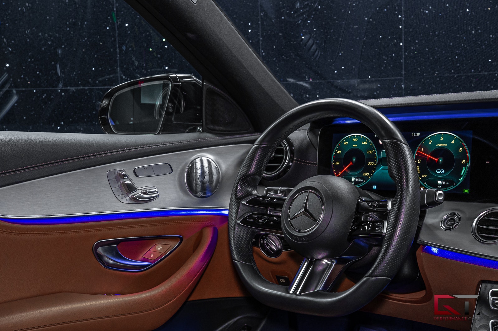 Mercedes-Benz E300 de 4M AMG SE Edt Premium+ Pano Burmester Drag Matrix 360° 2021 - miniatyr 19