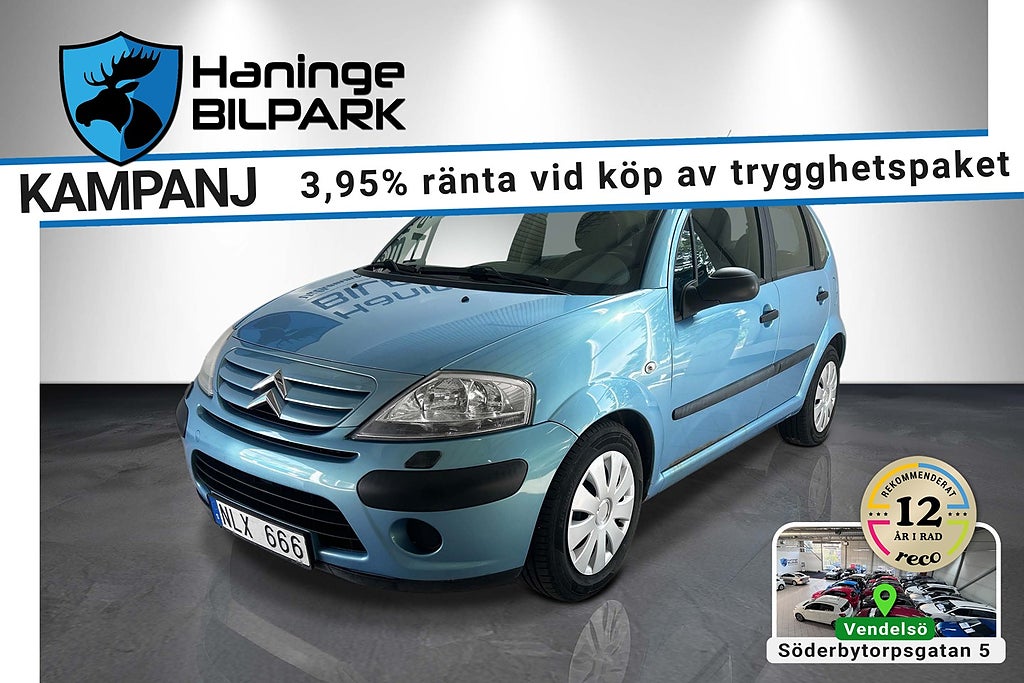 Citroën C3 1.1 / KAMKEDJA / DRAGKROK / BES T&M 2027-05-31