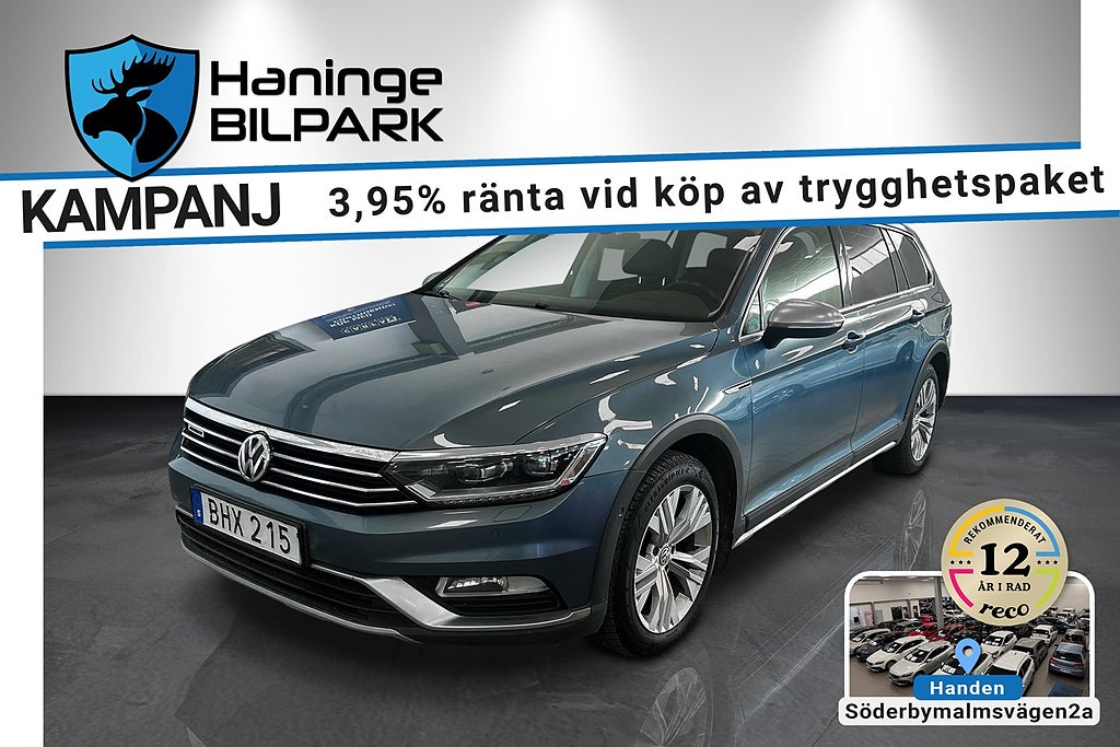 Volkswagen Passat Alltrack 2.0 TDI4Motion Alltrack / SUPERDEAL 3.95% NYBESIKTIGAD