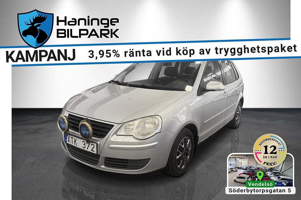 Volkswagen Polo 5-DR 1.4 / BESIKTAD  ÅRET UT! / SUPERDEAL 3,95% / /