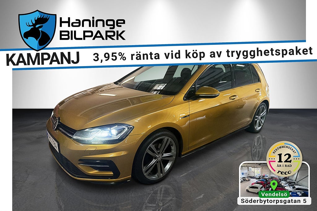 Volkswagen Golf I 1,4TSI 150hk R-LINE /PANO /COCKPIT /DYNAUDIO /Fr 3,95%