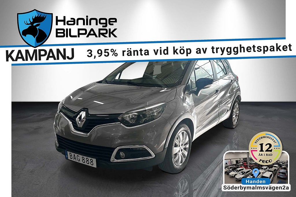 Renault Captur 0.9 TCe SUPERDEAL 3.95% / LÅGMILAD / KAMKEDJA / KEYLESS