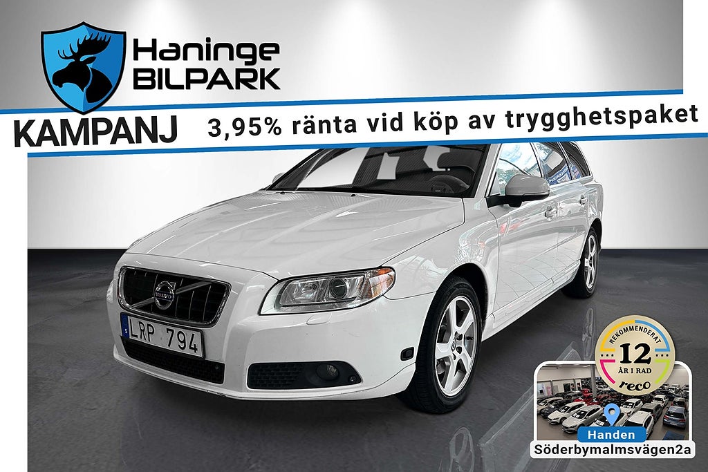 Volvo V70 T4F SUMMUM SUPERDEAL FRÅN 3.95% / GPS / AUTOMAT / SKINN