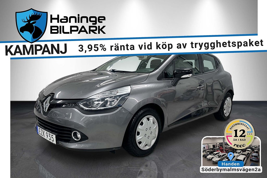 Renault Clio 0.9 TCe / Navi/ Keyless/BT/Farthållare/Superdeal 3,95%