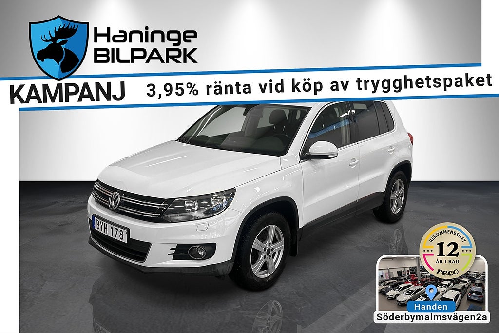 Volkswagen Tiguan 2.0 TDI 4Motion /SUPERDEAL 3,95 %/B-KAM/DRAG/VÄRMARE